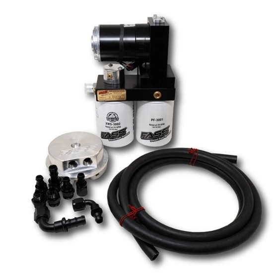 FASS No Drop Series Plus Fuel System Kit- 100 GPH For GMC/Chevrolet 2500/3500HD Duramax 6.6L 2015-2016