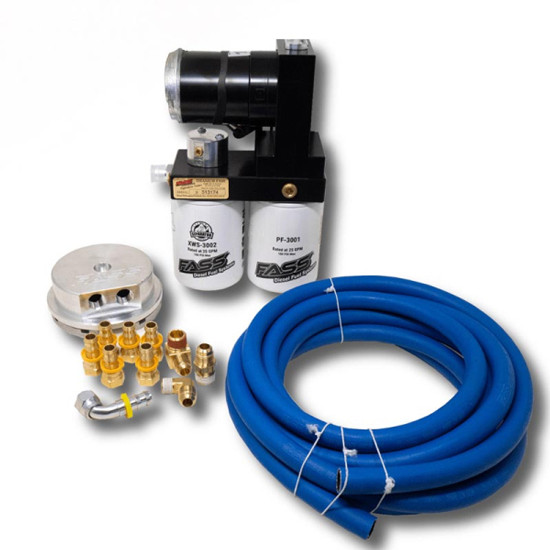 FASS No Drop Fuel System Kit- 165 GPH For Dodge Ram 2500/3500 Cummins 5.9L/6.7L 2005-2018 & 2021-2024