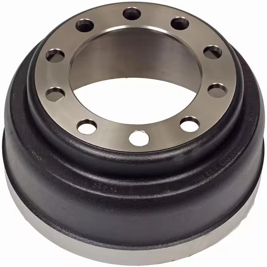16.5 X 5 Inch Brake Drum W/ 10 Holes & 8.78 Inch Hub