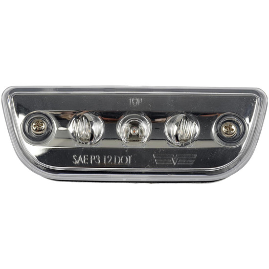 Fender Turn Signal LED Light- Amber LED/ Clear Lens For Kenworth T680, T700, T880 & Peterbilt 579