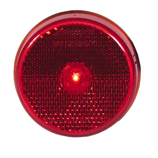 2.5 Inch Round Reflector Clearance Marker LED Light