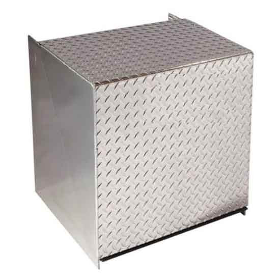 Merritt Aluminum 24.43 X 20.25 X 25.25 Inch 6 Battery Box Without Step & Deck Plate