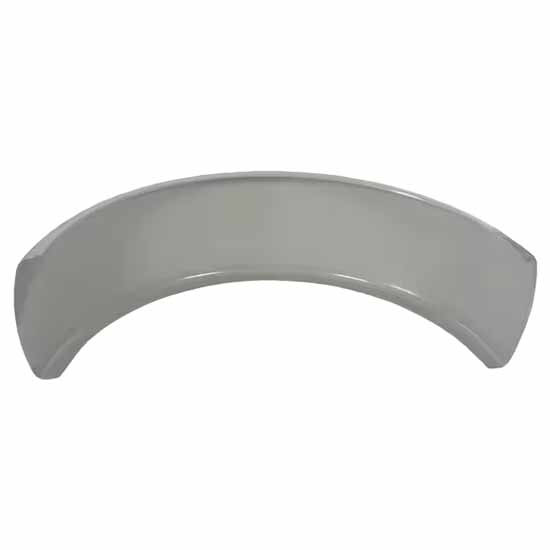 Aluminum Front Fender 60 Inch Length W/ 20 Mounting Holes Driver Side For Peterbilt 357 & 379- Driver Side