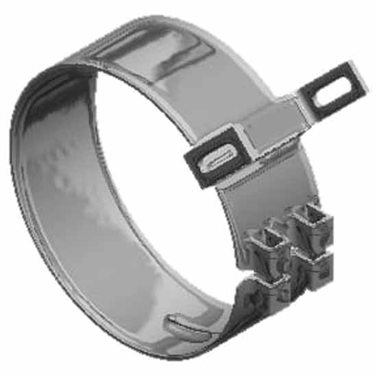 5 Inch Wide Aero Cab Clamp For Kenworth T600, T800, W900L/B