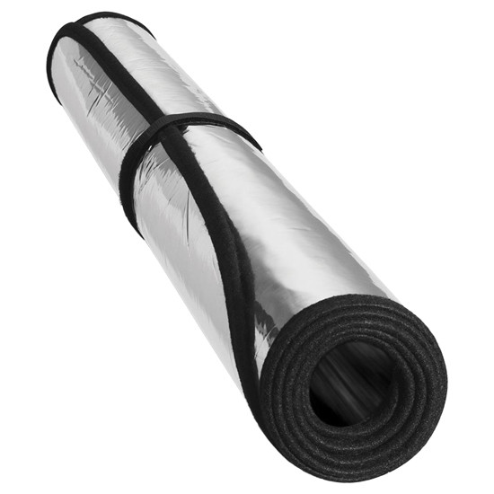 Full Vehicle Sun Shade Kit - Silver/Black For Volvo VNL Gen II
