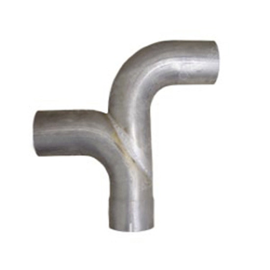 BESTfit 5 Inch Outer Diameter Aluminized Steel Exhaust Y-Pipe