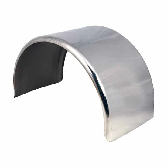 80 Inch Single Axle Fender 304 Stainless Steel Mirror Finish By Loaded Fenders