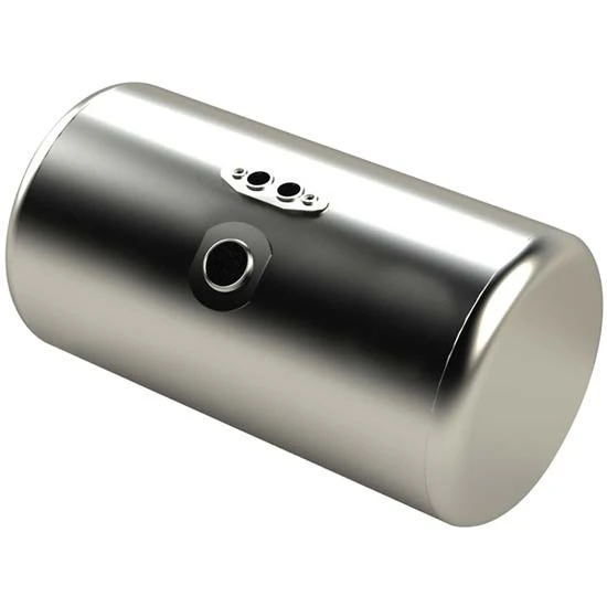BESTfit Aluminum Fuel Tank 80 Gallon- 26 X 38 Inch- Center Fill W/ Early Style Manifold For Peterbilt