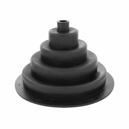 Black Rubber Shifter Boot 8-5/16 Diameter For Kenworth C500, T600, T800 & W900 Replaces K04245