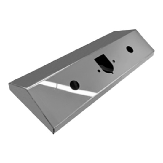 Iowa Customs On Top Dyna-Deck Airline Box 45 Degree Low Profile W/ Smooth Aluminum