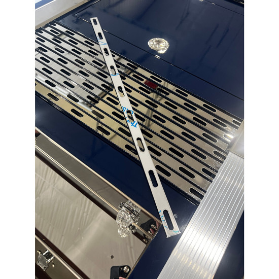 Iowa Customs Stainless Steel Inserts For Merritt Dyna Deck Flush Mount Deck Plates