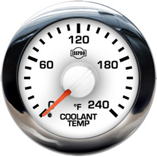 Coolant Temperature Gauge Kit, 2 1/16 Inch 0-240 F
