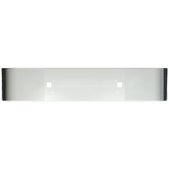 VC 22 Inch SBA Stainless Steel Bumper W/ Mounting & Tow Hook Holes For Kenworth T600