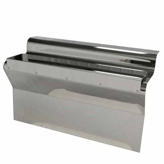 Turnpike Truck Trim Stainless Steel Battery Box Lid 40 Inch W/ Mirror Finish & Smooth Steps For Kenworth