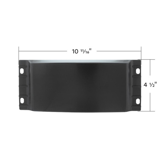Radar Cover Black 10-11/16 X 4-1/4 Inch For Freightliner Cascadia 116/126 Replaces 06-95729-000