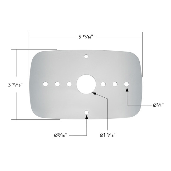 Turn Signal Light Plate Stainless Steel For Freightliner Cascadia 113/125