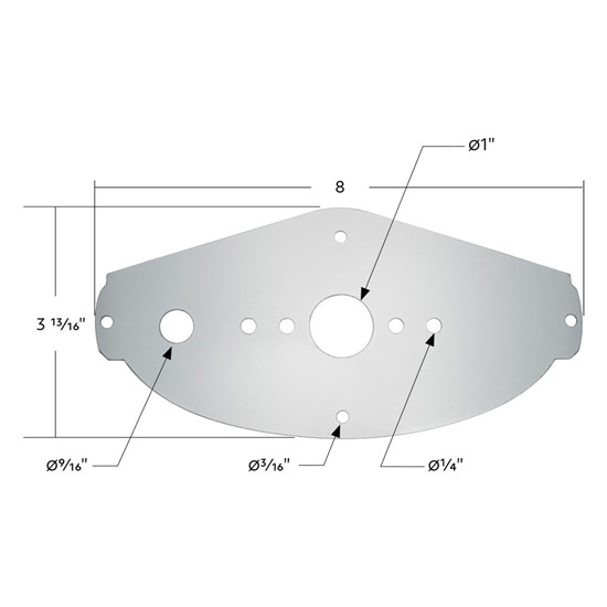 Above Door Dome Light Plate Stainless Steel For Freightliner Cascadia 113/125