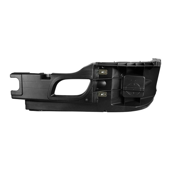 Bumper Reinforcement 48-7/8 Inch Width Black W/O Fog Light Holes & No Mounting Holes For Kenworth T680