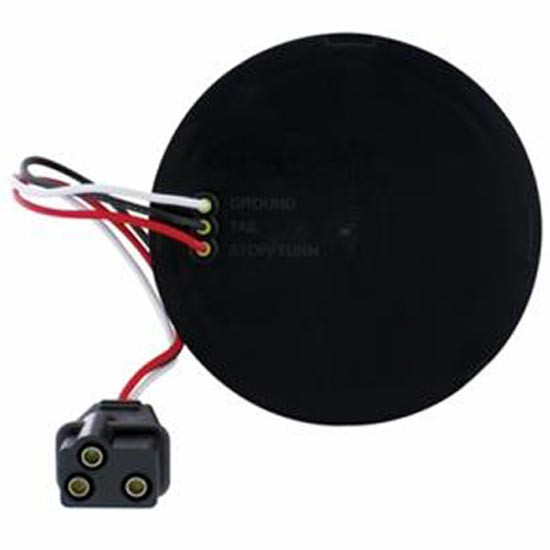 10 LED 4 Inch Stop. Turn And Tail Light - Red LED/ Red Lens