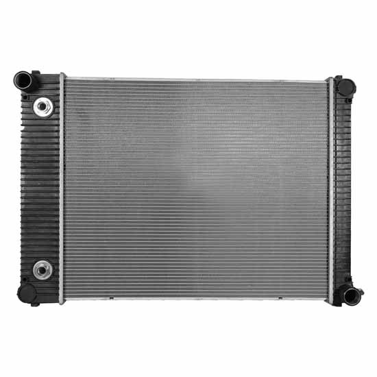 BESTfit Plastic Aluminum Radiator W/ 29.62 X 24.31 X 2 Inch 2 Row Replaces B6719, B9316, B9384 For Freightliner M2 & Thomas Bus
