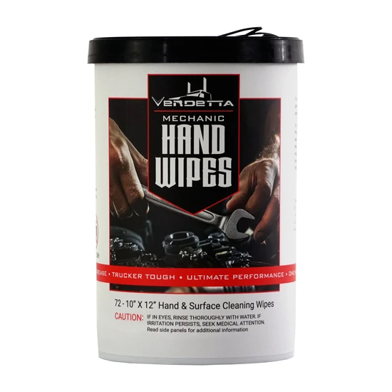 Vendetta Hand & Surface Cleaning Wipes - 70 Count