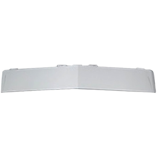Kenworth T680, T880, W990 12 Inch Stainless Steel Straight Style Drop Visor