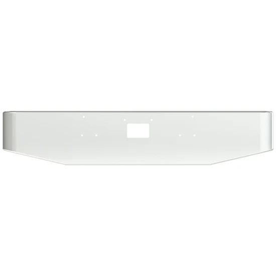 16-12 Inch Chrome Standard Rolled End Bumper With Tow Holes For Peterbilt 357, 378 & 379 SFA