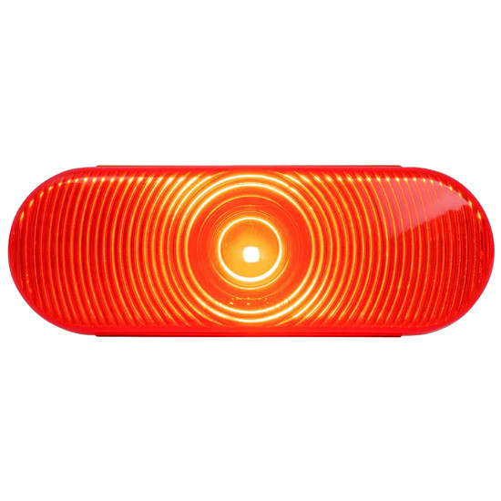 6.5 Inch Oval Light With Optional Marker/Clearance, Stop Turn Tail or Back Up Single LED