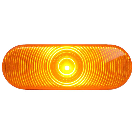 6.5 Inch Oval Light With Optional Marker/Clearance, Stop Turn Tail or Back Up Single LED