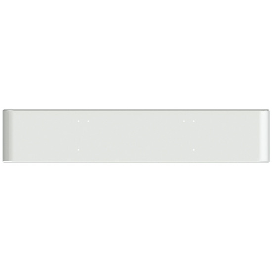 VC 18 Inch Chrome Steel SFA Bumper W/ Wrap Around Ends & Mounting Holes For Freightliner Classic 120/XL132