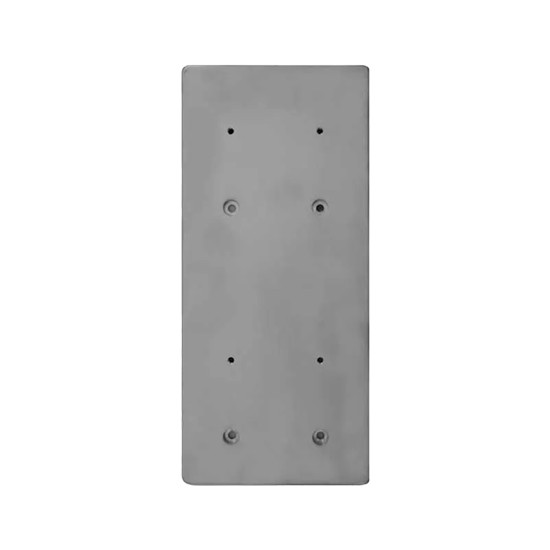 4 Inch Sanded Aluminum Seat Base Adapter Plate For Standard Mount Seats