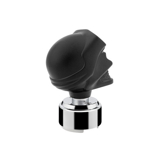 Thread On Skull Biker Shift Knob W/ Adapter For Eaton Fuller 9/10 Shifter Valve