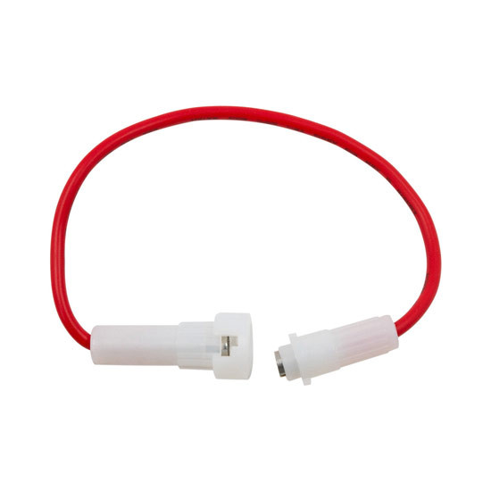 20 Amp In Line Fuse Holder W/ 6.5 Inch 12 AWG Green Wire