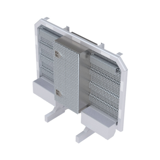 Aluminum Cab Rack W/ Chain Hangers & Smooth Aluminum Trays, Diamond Plated 68 X 80 Inch W/ Toolbox Option