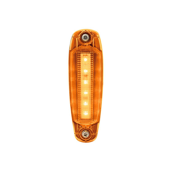 Amber LED Cab Light W/ Foam Pad & Lens Color Options For Freightliner Cascadia 116/126