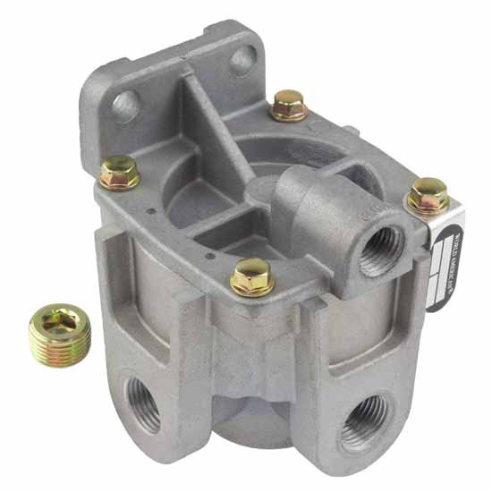 RG2 Type Relay Valve W/ .35 Inch Diameter Mounting Bracket Holes 1.5 Inch C To C Replaces 170.KN28500