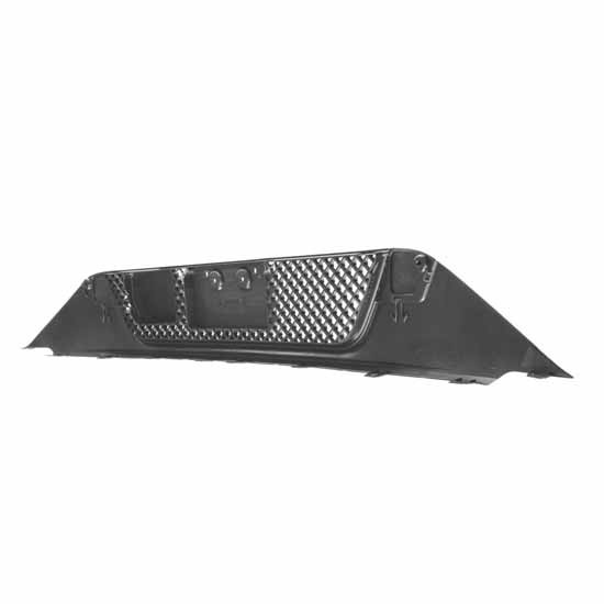 Black Center Bumper Cover Fascia W/ Chrome Trim Replaces N71-1303-200 For Kenworth T680 Next Gen
