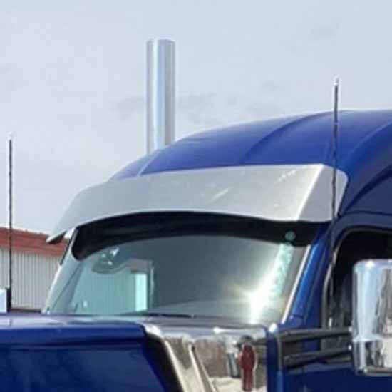 15 Inch Stainless Steel Sun Visor For Kenworth W990