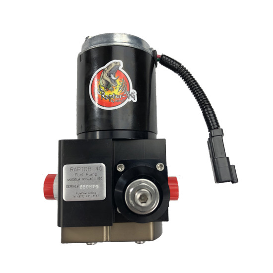 AirDog Raptor Fuel Pump W/ Preset 8 PSI & 9/16 Inch 18 ORB Outlet Fitting