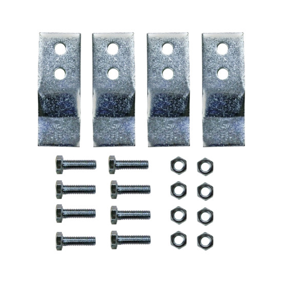 Zinc Plated Steel Deck Plate Mounting Kit