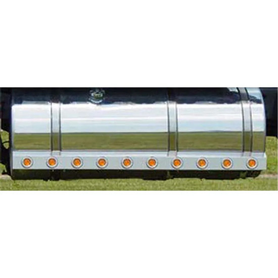 Roadworks Stainless Steel Blank Fuel Tank Fairing For International W/ 68.5 Inch Fuel Tank