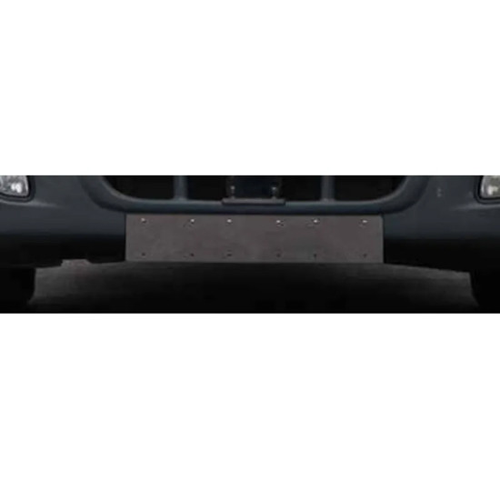 Roadworks Stainless Steel Front License Plate Holder W/ Light Options For Freightliner Cascadia