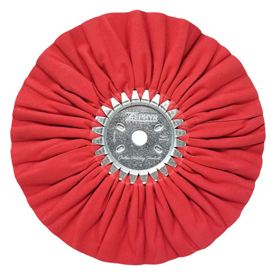 Zephyr Signature Series Airway Buffing Wheel Rosy Red W/ Size Option