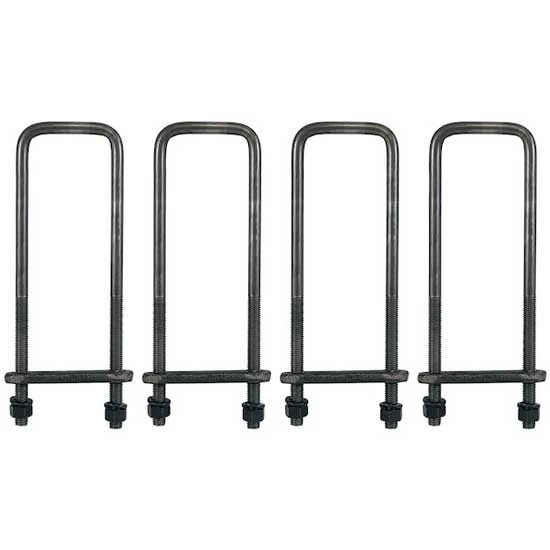 Square U-Bolt Kit 5/8 & Length Options Set Of 4