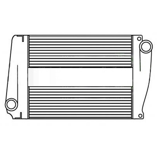 BESTfit Tube & Fin Charge Air Cooler Replaces 1E3543, 518005, 0518005, 4401-3805 For Peterbilt 320