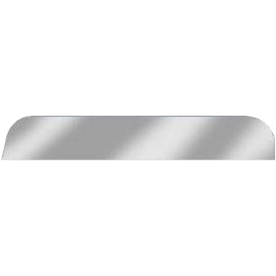 8 Inch Galvanized Steel Chop Top Window Panels For Kenworth T600, T800, W900 Non-Daylite Doors