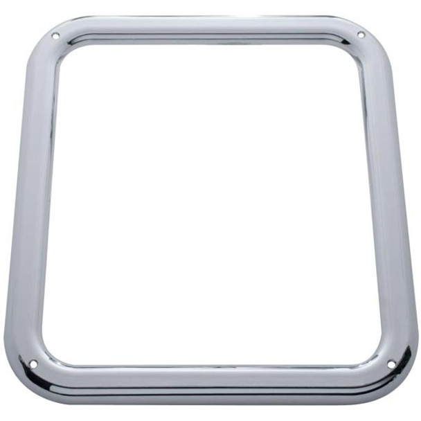 Chrome View Window Trim, Passenger Side For Kenworth W900 Daylight Door