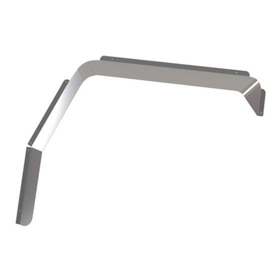 Stainless Steel Window Shades For Kenworth T680 & T880