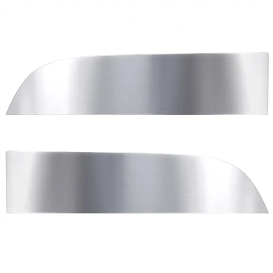 8 Inch Stainless Steel Chop Top Window Panels For Kenworth T680 & T880