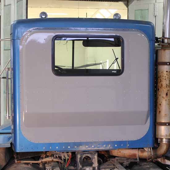 Kenworth W900L Day Cab Conversion W/ Full Interior, Rear Window, 6 Inch Extension